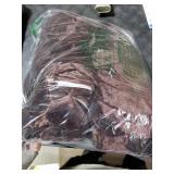 NICETOWN Brown Velvet Curtains 96 inch Long 2 Panels for Living Room - Blackout Window Treatments Pleat Tape with Back Tab Vision Insulated Temperature Balanced Drapes for Bedroom and Dining Room