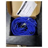 Bungee Cord with Hooks, 36 Bungee Cord Heavy Duty Outdoor, Industrial Grade Bungie Cord for Camping, Kayaking or Fastening Items 12 Pcs (Blue)