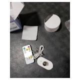 AMETHEUS LED Wall Mounted Lights, Rechargeable Wall Sconces Lamp, 3 Color Temps & Remote and Touch, 360Â°Rotation Dimmable Cordless Wall Light for Study Bedroom Reading Bedside(White, 1 Pack)