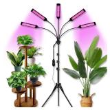 Grow Lights for Indoor Plants, Full Spectrum led Grow Light with Stand, Auto On/Off Timing 3/6/9/12/15/18H & 11 Brightness Levels, Plant Light for Indoor Plants with Red+Blue+Sunlike