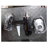 Masticating Juicer Attachment for KitchenAid Stand Mixers, Slow Juicer Attachment for Kitchenaid, Cold Press Juicer Attachment, Black(Mixer Not Included)