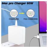 Marreny 60W Charger Compatible with Mac Book Pro A1425 A1435 A1502,Compatible with Mac Book Pro 13-Inch Retina Display(After 2012) and Air Charger (Later 2012)