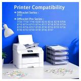 952XL High Yield Ink Cartridges(Black/Cyan/Magenta/Yellow 4-Pack)Compatible for HP 952XL HP952 HP952XL Replacement for Officejet Pro 8710 7740 8720 8702 8210 7720 8700 8740 8216 8725 8200 Printers