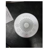 Sound Machine Easysleep White Noise Machine with 25 Soothing Sounds and Night Lights with Memory Function 32 Levels of Volume and 5 Sleep Timer Powered by AC or USB for Sleeping Relaxation (White)