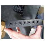 Hiree Guitar Pedal Power Supply 7 DC Output for 9V Effect Pedal Board with 2 AC Outlets for Charging Speaker, Musical Instruments