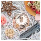 Caleihd Crinkle Cut Paper Grass Cushion Paper Streamer for Christmas Wedding Birthday Bridesmaid Engagement Craft Gift Boxes Bags Filler Decoration 4.5oz Diamond White