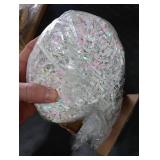 Caleihd Crinkle Cut Paper Grass Cushion Paper Streamer for Christmas Wedding Birthday Bridesmaid Engagement Craft Gift Boxes Bags Filler Decoration 4.5oz Diamond White