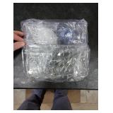 SVEDVK Clear Window Bird Feeder with Strong Suction Cups Clear Bird Feeding Station with Dual Seed Tray & Water Bowl Easy to Install and Clean for Outdoor Viewing