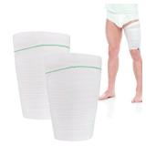 Catheter Leg Bag Holder 2 Count Fabric Catheter Sleeves Urine Leg Bag Holder - Urinary Drainage Bag Stay in Place Urine Bags for Legs Foley Catheter Bag Holder Strap for Men or Women Wheelchairs (XL)