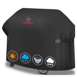 Comnova Grill Cover 65 Inch - 7131 BBQ Cover for Weber Genesis 400 Series and 4 Burner Gas Grill, 600D Heavy Duty & Waterproof Cover for Weber Genesis E435, E410, E440 (Not Fit 2022 Genesis E-435)