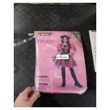 Spooktacular Creations Halloween Costumes for Girls, Kids Pirate Costume, Magenta Pirate Dress for Toddler Girls Halloween Princess Role Play Parties(Toddler(3-4 yrs))