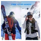 FIREOR Ski Carrier Strap, Snowboard, Pole and Boot Carry Sling Band Kit Valentines Day Gifts for Him Family Men Women & Kids