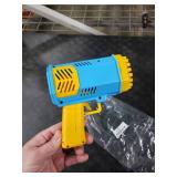 JONEG Toys for 3-8 Year Old Boys Girls: 1 Pack Bubble Machine for Kids with Bubble Solution, Gifts for 3 4 5 6 7 8 Years Old Boy Birthday Toy for Kid Toddlers Ages 4-6 Outdoor Wedding Bubbles Wands GU