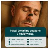 Sleep Karma Ultra-Premium Nasal Strips | Oil & Sweat Proof | Stop Snoring & Nasal Congestion Relief | 36 Ct, Black | Skin-Safe Adhesive Nose Tape for Deeper Sleep