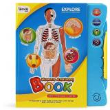 Human Body Book for Kids. Anatomy Guide for Kids with Illustrated and Voice Guide to Different Parts of Body. This Human Body Activity & Science Set Makes Learning Fun