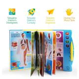 Human Body Book for Kids. Anatomy Guide for Kids with Illustrated and Voice Guide to Different Parts of Body. This Human Body Activity & Science Set Makes Learning Fun