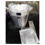 4L Ultrasonic Cool Mist Humidifier with 304 Stainless Steel Tank, Auto Humidity Control, Night Light, and Timer - For Large Rooms and Baby