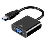 Mindorlen USB to VGA Adapter for Monitor MacBook, VGA to USB 3.0/2.0 Converter 1080P Multi-Display Video Cable for Laptop Desktop PC to Monitors, Projector, TV. (Not Support Chromebook)