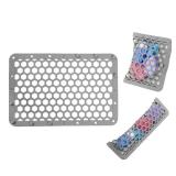 REVEX Silicone Dishwasher Bag,Dishwasher Basket for Baby Items,Baby Bottle Dishwasher Baskets with Adjustable Sizing for Small Parts,Nipples,Pacifiers and Toy Accessories.(Grey),11.8" x 7.9"