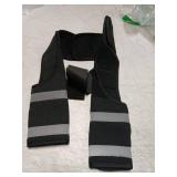 SELMAI Reflective Dog Shoulder Brace Front Leg Brace Canine Elbow Protector Extra Supportive Joint Wrap Arthritis Loss of Stability Helps Wounds Healing Prevents Injuries Sprains Black M