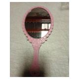 XPXKJ Hand Mirror Vintage Handheld Mirror with Handle Vanity Makeup Mirror Travel Mirrors