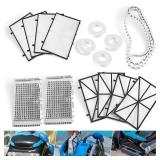 Tune-up Kit for Maytronics Dolphin Nautilus CC Plus Robotic Pool Cleaner Includes 9991433-R4 Filters, 6101641-R2 Brushes, Climbing Rings, and 9985006-R2 Tracks