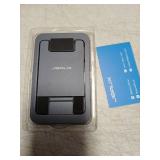 JSAUX Cell Phone Stand 2-Pack, Foldable Aluminum Adjustable Phone Holder for Desk Portable Travel Essentials Office Accessories for iPhone 17 16 15 14 13 Pro Max Samsung S25 S24 S23 Ultra Kindle-Gray