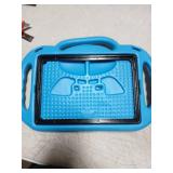 SUPLIK Kids Case for iPad 9th/8th/7th Generation (10.2 inch, 2021/2020/2019), iPad 10.2" Protective Case with Shoulder Strap Handle Stand for Apple iPad 7th/8th/9th Gen, Blue