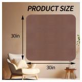 Recliner Pads for Hardwood Floors Non Skid Furniture Gripper Pad Floor Rubber Mat,Anti Slide Furniture Pad Hardwood Floor Protector,Swivel Chairs Recliner Mats Non Slip Recliner Grippers Coffee