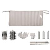 Lexeeco Dy son Air wrap Travel Case Hair Tools Travel Bag for Shark Flexstyle Carrying Case Portable Shark Hair Dryer Revlon Flat Curling Iron Organizer (Camel)