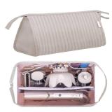 Lexeeco Dy son Air wrap Travel Case Hair Tools Travel Bag for Shark Flexstyle Carrying Case Portable Shark Hair Dryer Revlon Flat Curling Iron Organizer (Camel)