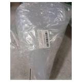 Tebery 20 Pack Plastic Funnels Set, 4.7 Inch Wide Mouth Funnel for Filling Bottles, Large Clear Kitchen Funnels with Long Spout, Reusable Liquid Transfer Funnel for Powder, Oil, Lab, DIY