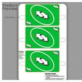 UNO Reverse Credit Card Skin Package Of 3