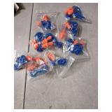 10 Pair Corded Reusable Ear Plugs for Shooting Range Ear Protection for Gun Range - Hunting Ear Plugs for Construction Firearm Ear Protection Shooting Gun Hearing Protection Earplugs Corded