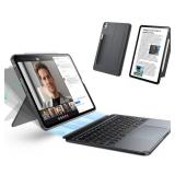 ESR for iPad Pro 13" Case with Keyboard (M5/M4, 2025/2024), Magnetic Detachable Keyboard, Portrait/Landscape Modes, Large Click-Anywhere Trackpad, Backlit Keys, Shift Series, Dark Gray