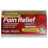 Rapid Release Pain Relief, Acetaminophen Caplets 500 mg, Extra Strength Pain
