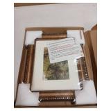 Splinterix 8x10 Antique Bronze Vintage Picture Frame, Ornate Vintage Picture Frames for Wall or Tabletop Display, 8x10 Photo Frame with Real Glass, Display Poster 5x7 with Mat or 8 x 10 without Mat fo