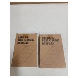 Shell Ice Cube Mold 2pk