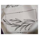 Farmhouse Beige Canvas Wall Art Retro Floral Line Pictures Minimalist Prints 16 x 24in 3pcs