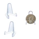 Acrylic Easel Stands Display Stands/Plate Stands Coin Display Easel Holder for Air-Tite Coins Pocket Watches Capsules Challenge Medals Casino Chips , Photo Display,Baseball Sports