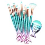 Makeup Brushes Set, Stocking Stuffers for Teen Girls Kids Women, Foundation Eyebrow Blush Brushes, Easter Basket Stuffers Essentials, Christmas Gifts for Grandkids Teens Girls Accessories Stuff 11 pcs