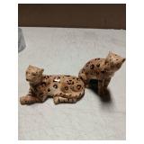 Leopard Exotic Jungle Ceramic 3D Salt and Pepper Shaker Set