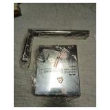 Toilet Paper Holder Stand, Free Standing Toilet Paper Holder with 4 Rolls for Bathroom, Weighted Base Toilet Paper Stand, Chrome