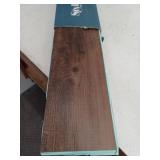 Style Selections 6-in x 36-in Antique Woodland Oak/Drk Brown Peel-And-Stick Rustic Residential Vinyl Plank, 60 Sq Ft