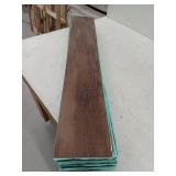 Style Selections 6-in x 36-in Antique Woodland Oak/Drk Brown Peel-And-Stick Rustic Residential Vinyl Plank, 60 Sq Ft