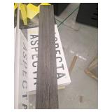 36.25 Square Feet of Aspecta Summer Pine- Charcoal Flooring 7.25x48 Inch Planks
