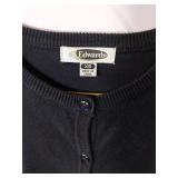 APPEARS NEW - Edwards Basic Button-Up Cardigans, Black and Gray. (Size XS) 2 Pack