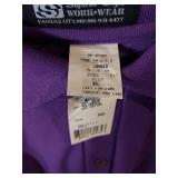 APPEARS NEW - Advent & Superior Style Polo Shirts, Green and Purple (Size 3XL) 2 Pack