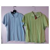 APPEARS NEW - Devon & Jones and Outer Banks Designer Polo Shirts (Size XL) 2 Pack