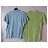APPEARS NEW - Devon & Jones and Outer Banks Designer Polo Shirts (Size XL) 2 Pack
